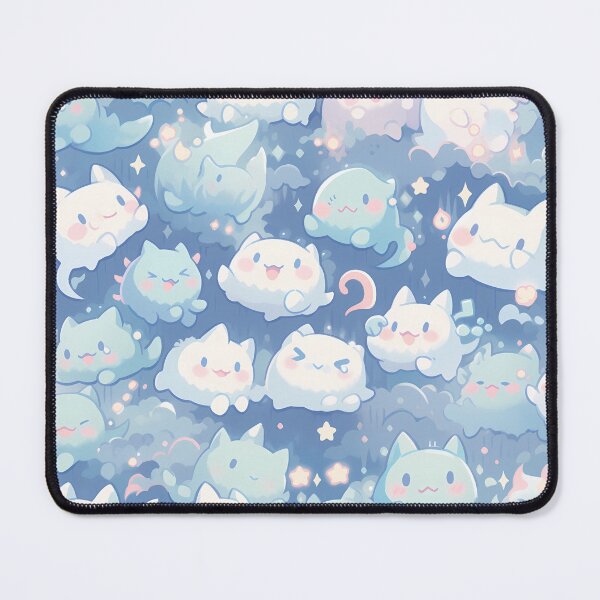 Item preview, Cute little ghost cats designed and sold by Skolyak.