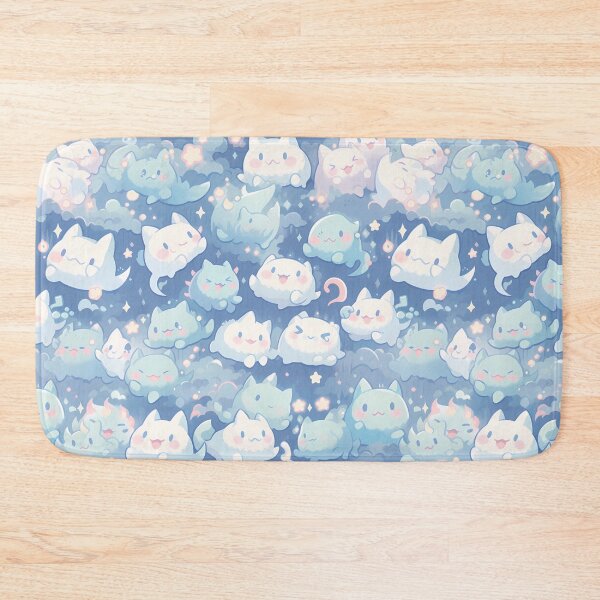 Item preview, Cute little ghost cats designed and sold by Skolyak.