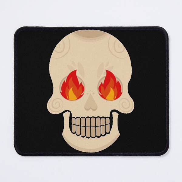 Item preview, A skull on fire designed and sold by colson-breen.