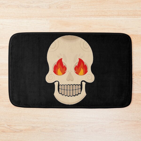 Item preview, A skull on fire designed and sold by colson-breen.