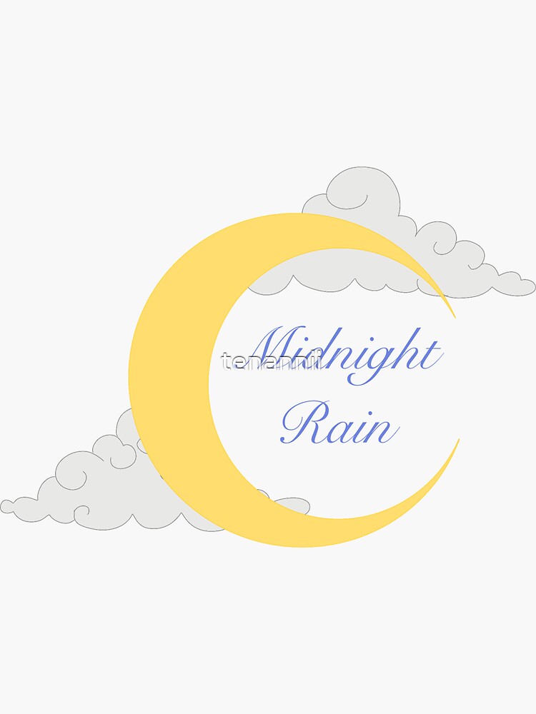 Midnight Rain Taylor Swift Sticker  Taylor Swift Vinyl Stickers –  handsomeprintsdesign