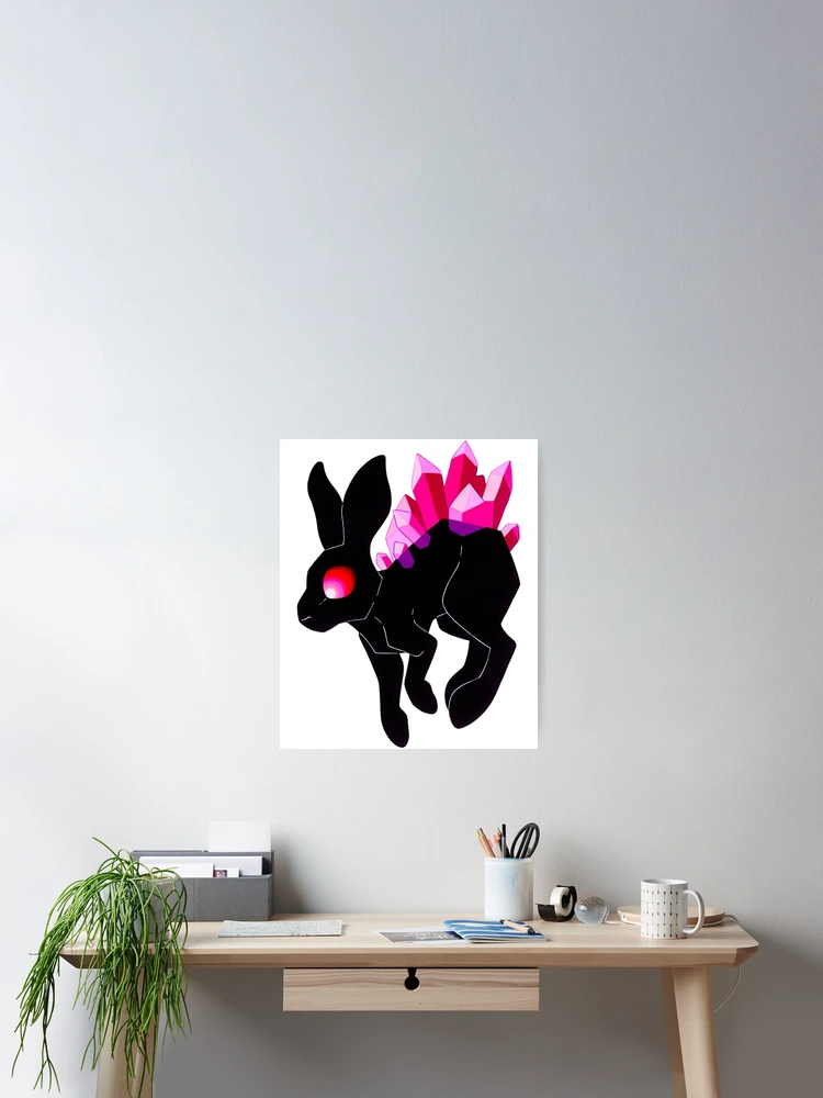Thumbnail 2 of 3, Poster, Crystal Rabbit designed and sold by colson-breen.
