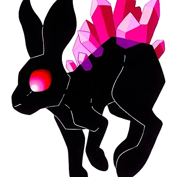 Artwork thumbnail, Crystal Rabbit by colson-breen