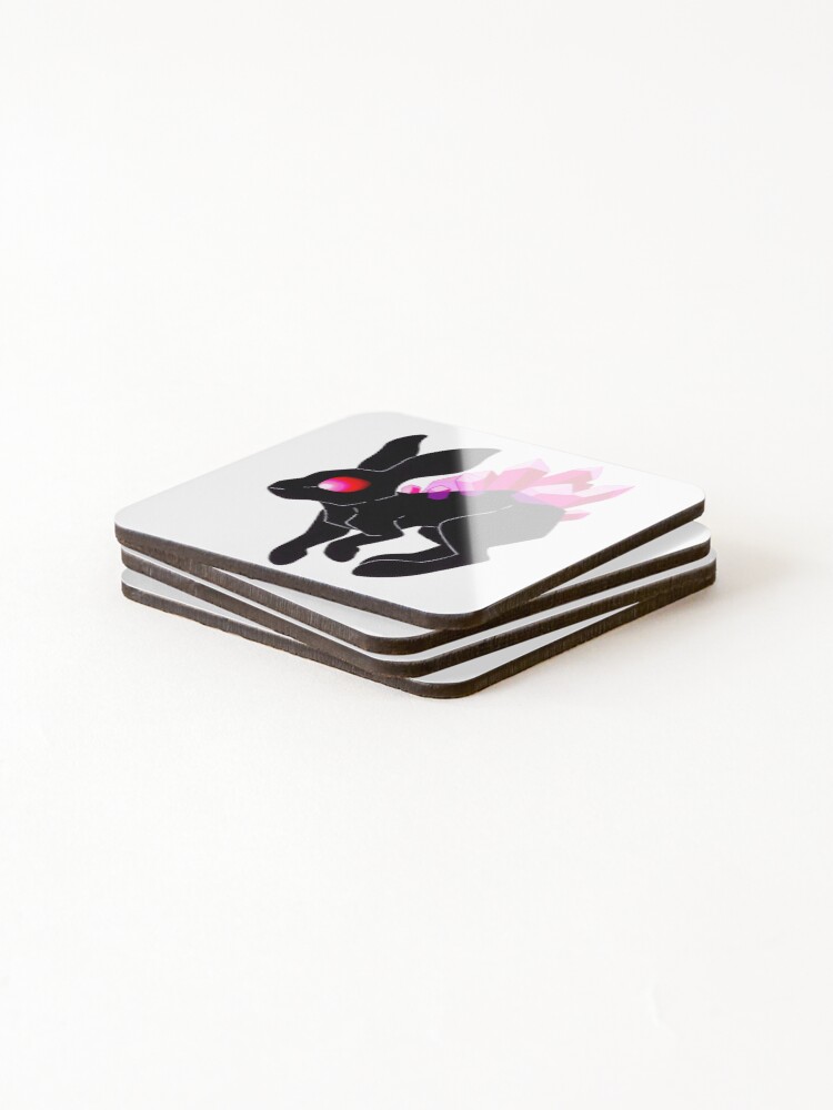 Thumbnail 4 of 5, Coasters (Set of 4), Crystal Rabbit designed and sold by colson-breen.
