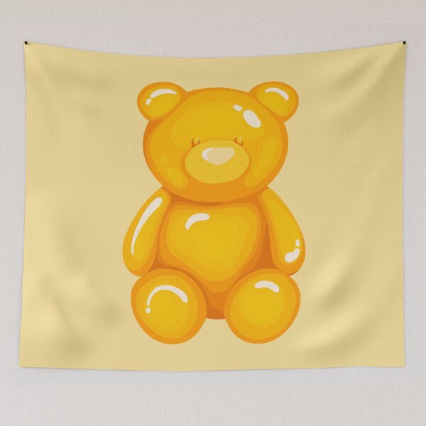 Item preview, Cute Yellow Gummy Bear designed and sold by art-by-soma.