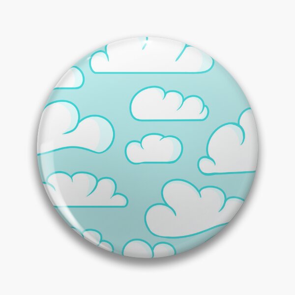 Item preview, Fluffy Cloud Teal designed and sold by AnchoredMae.
