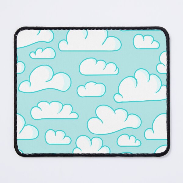 Item preview, Fluffy Cloud Teal designed and sold by AnchoredMae.