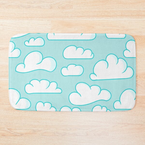 Item preview, Fluffy Cloud Teal designed and sold by AnchoredMae.