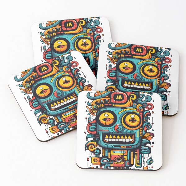Item preview, Abstract Art of the Gambling Face designed and sold by maralynoxton.