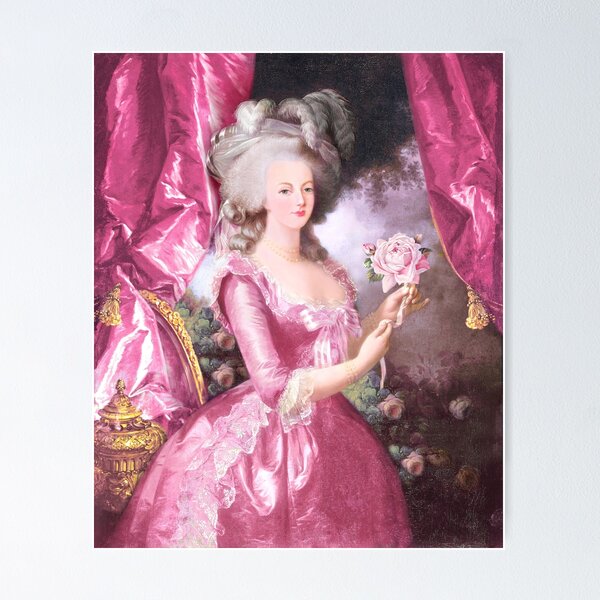 Sexy Vicious Vampire in Beautiful Marie Antoinette Dress Artwork