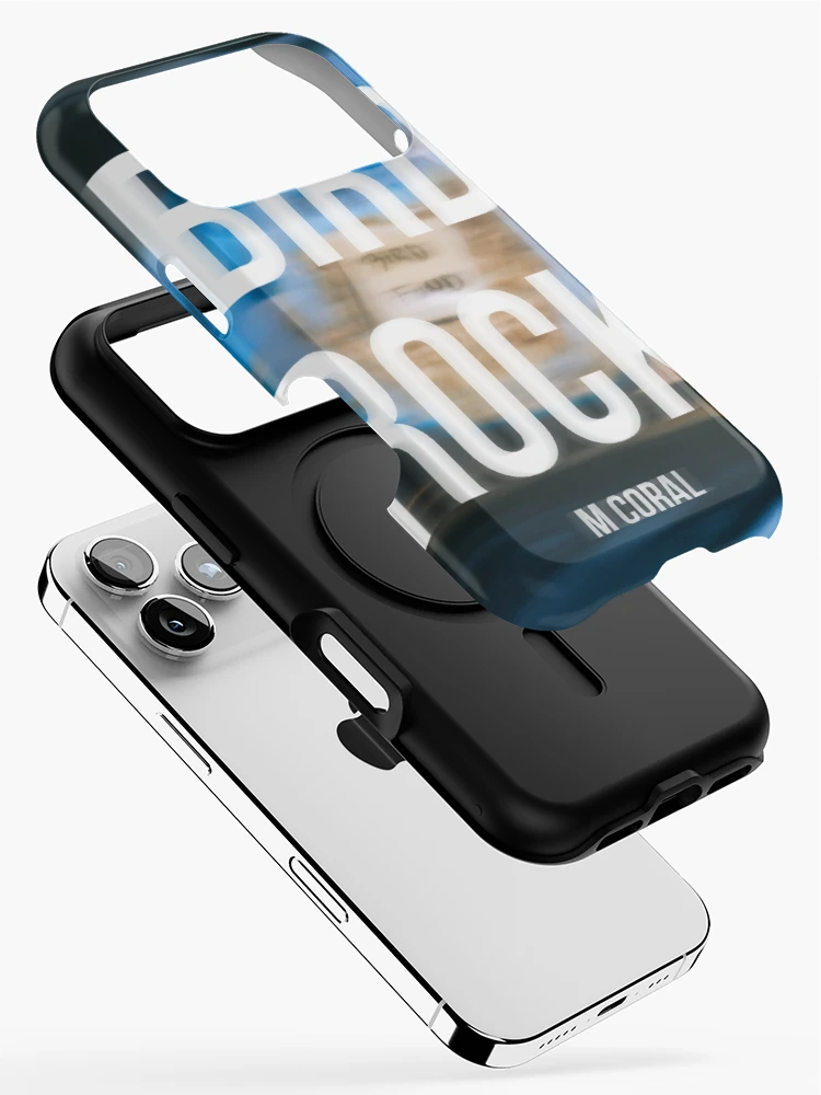 Thumbnail 2 of 4, iPhone Case, Bird Rock designed and sold by Riley-Racoon.