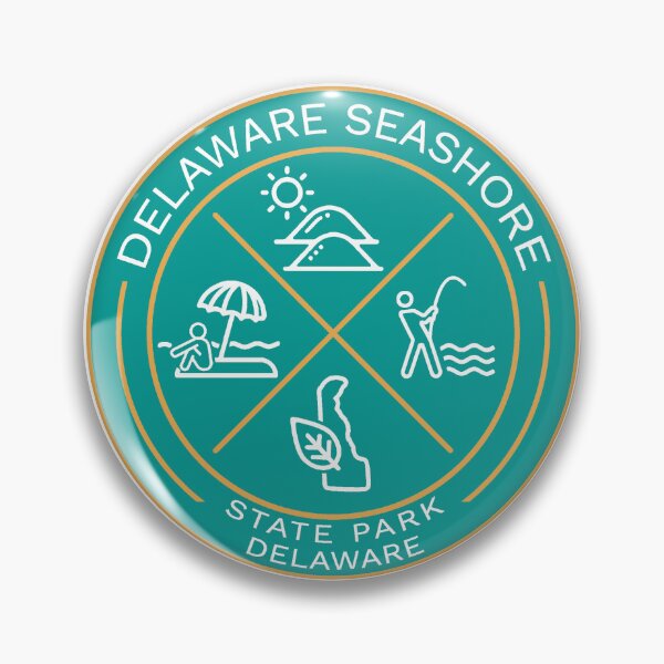 Item preview, Delaware Seashore State Park Heraldic Logo designed and sold by VanyaKar.