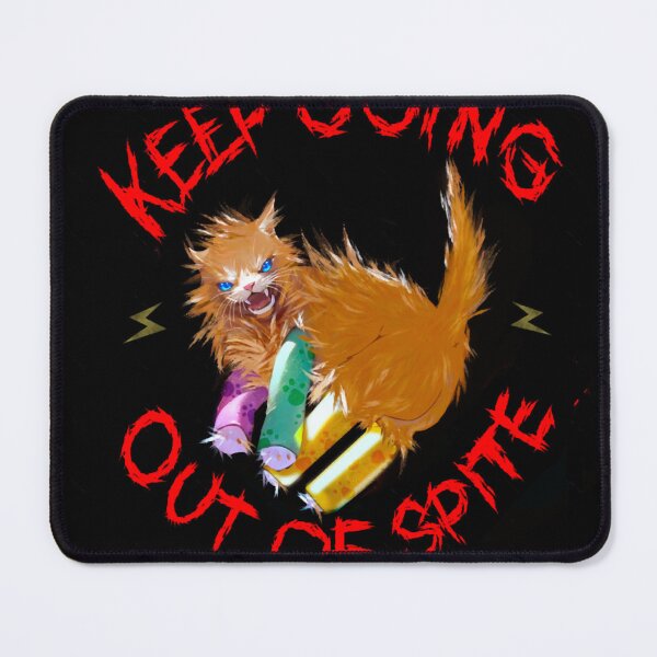 Item preview, Keep Going Out of Spite Scrunkly Tater Tot Blue designed and sold by JulieKnapp6.