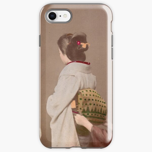 Japanese girls wearing kimono iPhone Tough Case
