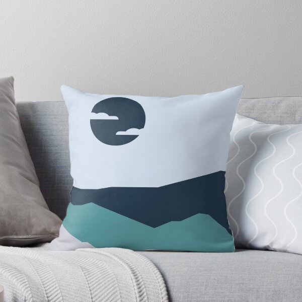 Item preview, Blue green mountain peaks Fernie designed and sold by TheRightHonMP.