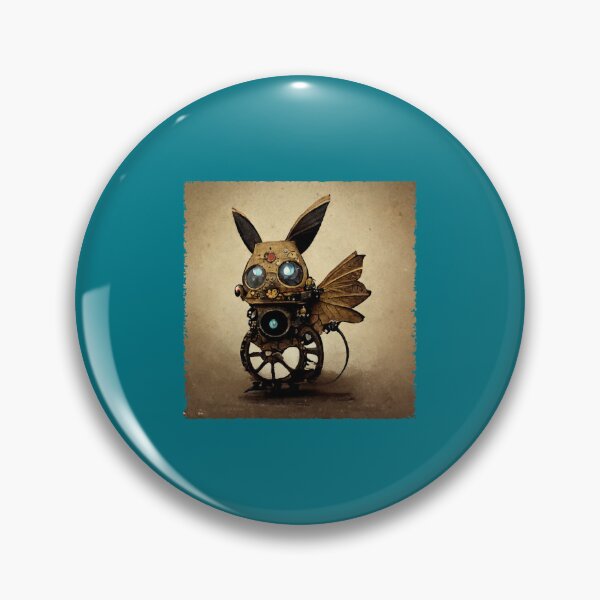 Item preview, Pika steampunkpkmvintage retro coolt s designed and sold by ciwoosleys.