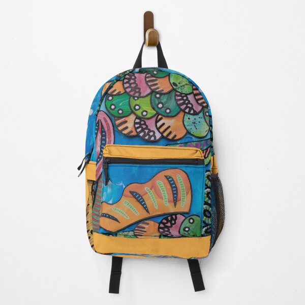 Item preview, Rainbow Fish (Full Painting) designed and sold by CreativeDazeArt.