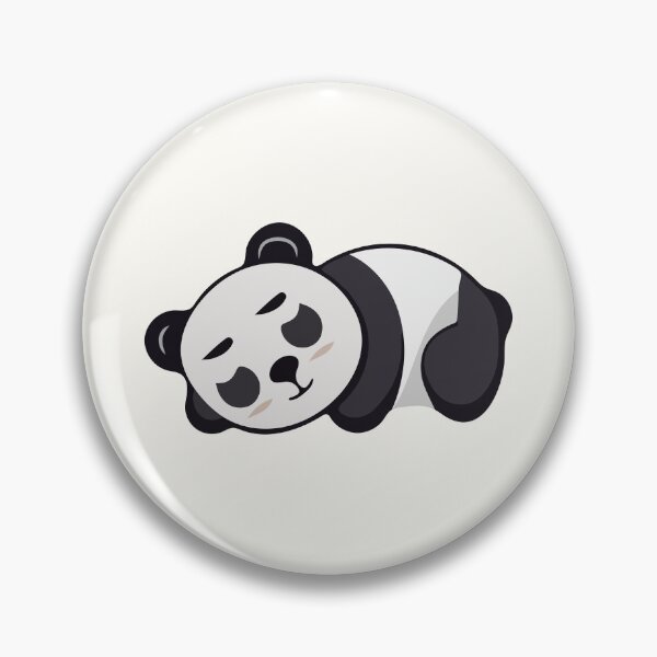 Item preview, Cute Panda Sleeping designed and sold by stickersmegafun.