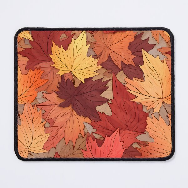 Item preview, Autumn Leaves Pattern 21 designed and sold by DigitalPatternx.