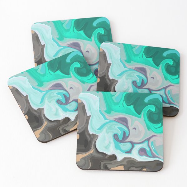 Item preview, Seashore Abstract designed and sold by slimbirdy.