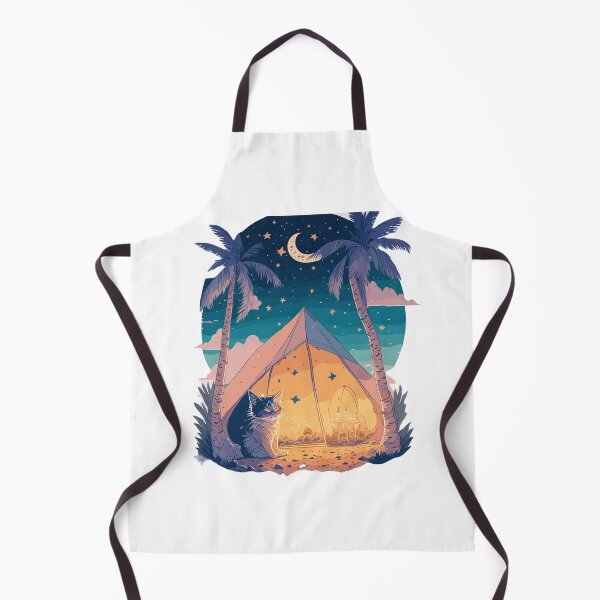 Item preview, Camping cat designed and sold by deviatepolo.
