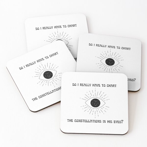 Item preview, Taylor Swift High Infidelity "Constellations In His Eyes" Lyric Graphic (Square w/b) designed and sold by TSPrintsZone.