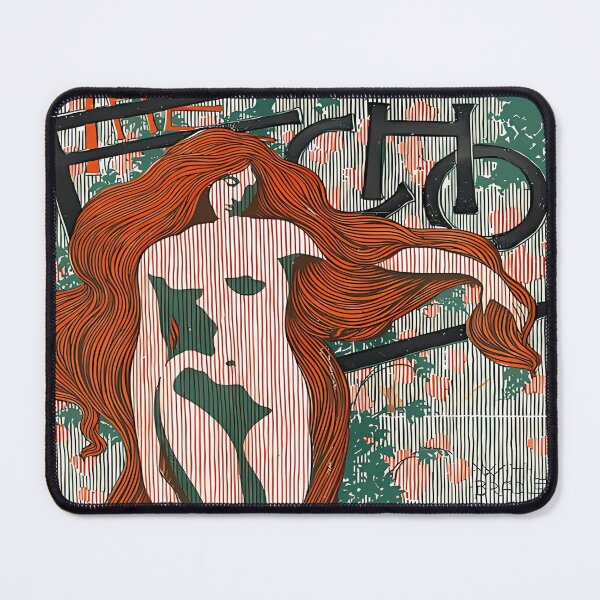 Item preview, William Henry Bradley, The Echo designed and sold by NouveauEra.