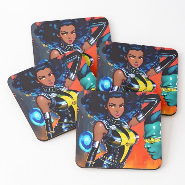 Item preview, Luster Team | Black Anime Girl designed and sold by blackanimemecca.