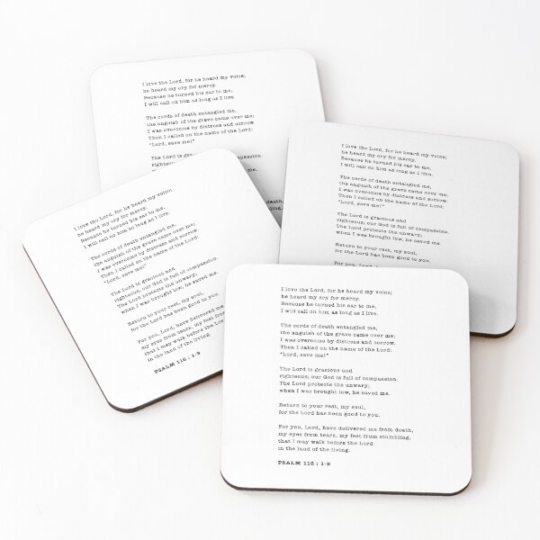 Item preview, Psalm 116 designed and sold by corbrand.