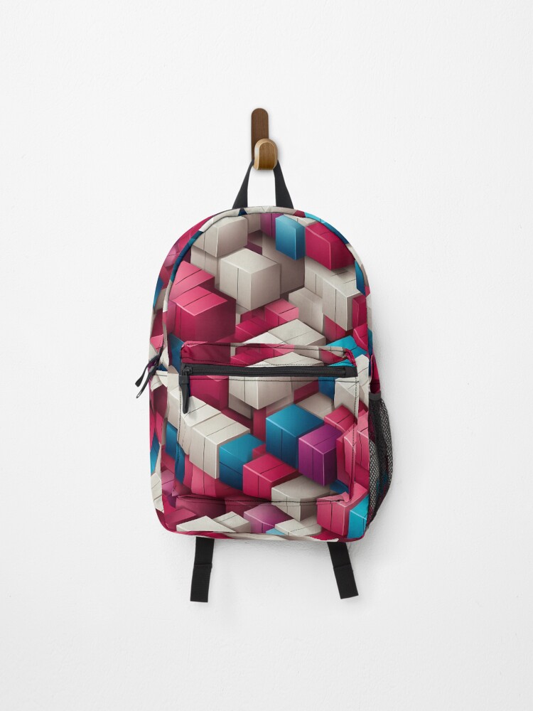 Thumbnail 1 of 3, Backpack, Geometric Pattern designed and sold by Skolyak.