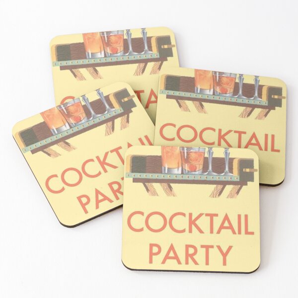 Item preview, cocktail party poster   designed and sold by anayaaudra.