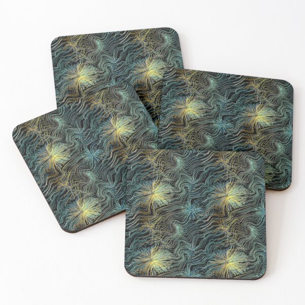 Item preview, Gold and blue fireworks designed and sold by Osting.