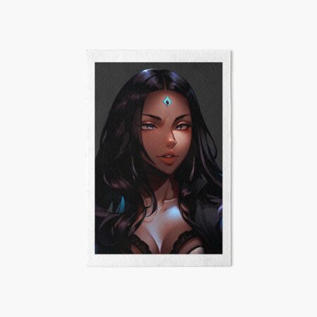 Item preview, Anime Ebony Goddess 001 designed and sold by csdesign73.