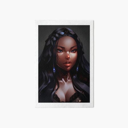 Item preview,  Anime Ebony Goddess 002 designed and sold by csdesign73.