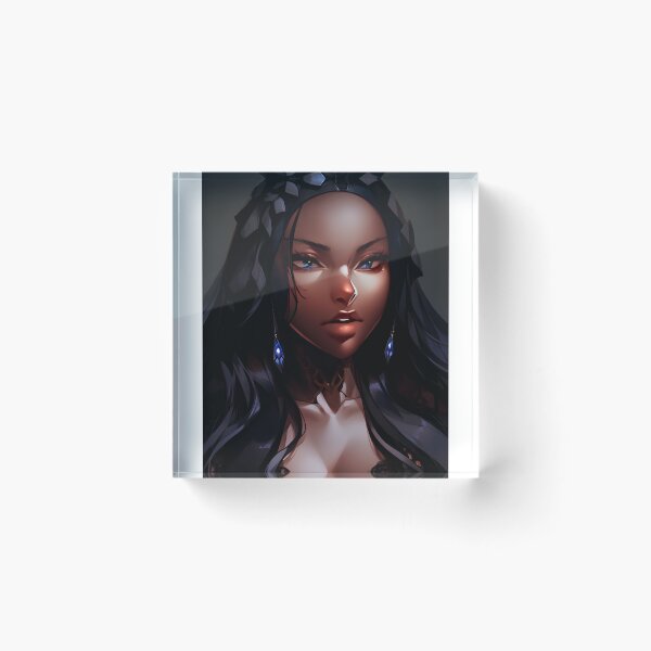 Item preview,  Anime Ebony Goddess 002 designed and sold by csdesign73.