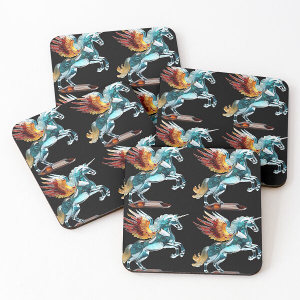 Item preview, mythical pegasi designed and sold by TodoDecoArt.