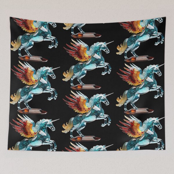 Item preview, mythical pegasi designed and sold by TodoDecoArt.