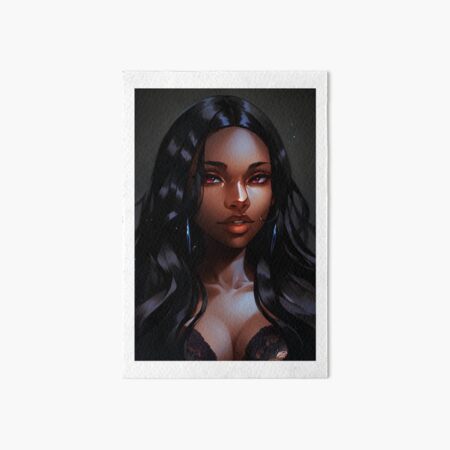 Item preview, Anime Ebony Goddess 004 designed and sold by csdesign73.