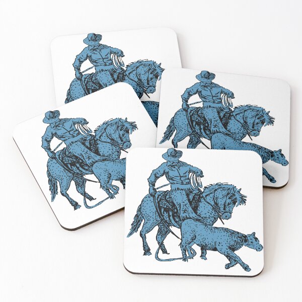Item preview, Cattle Man, Western Life, Cowboy 2, blue designed and sold by Horseman's Rodeo.
