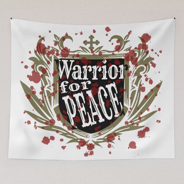 Item preview, Warrior for Peace designed and sold by LiberaCaballo.