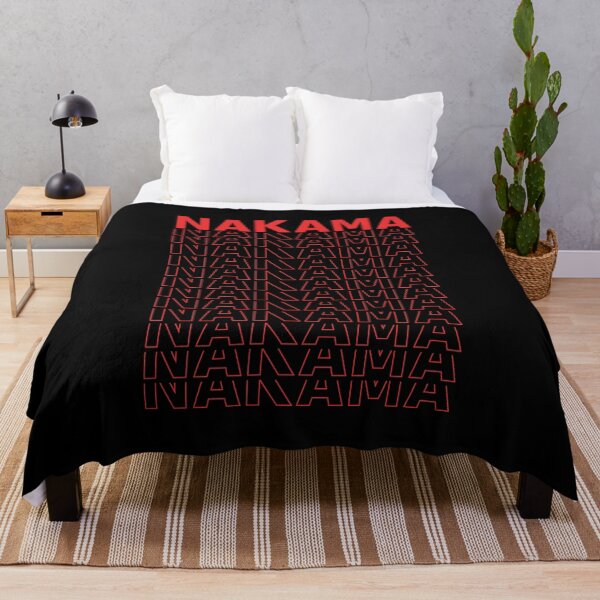 Item preview, Nakama text in red designed and sold by hockeng.