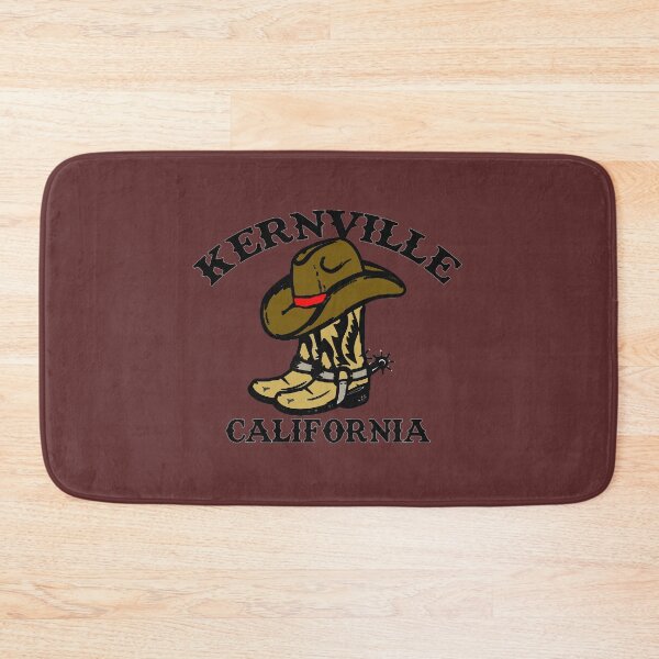 Item preview, Kernville, California Cowboy Hat and Boots Shirt Sticker designed and sold by KrazyDazey.