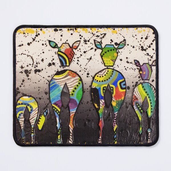 Item preview, Abstract Zebra Family designed and sold by CreativeDazeArt.