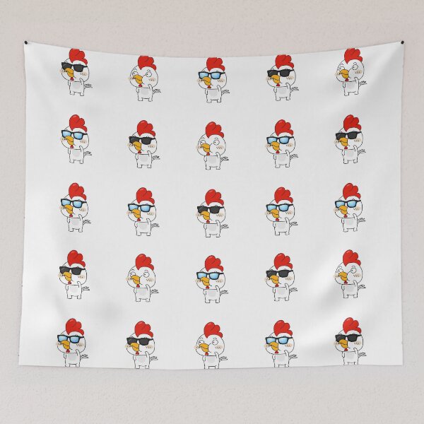 Item preview, hipster chicken pack designed and sold by EzezFolio.