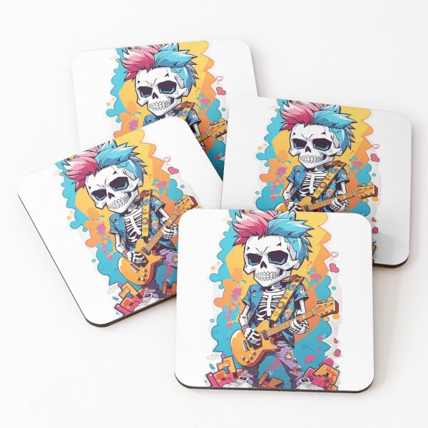 Item preview, Strings of the Afterlife: Skeleton Kid's Guitar Grooves designed and sold by irosh madushan.