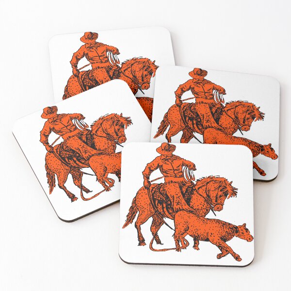 Item preview, Copy of Cattle Man, Western Life, Cowboy 4, Orange designed and sold by Horseman's Rodeo.