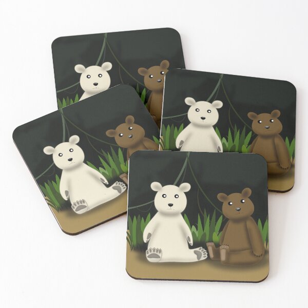 Item preview, Polar Bear & Brown Bear designed and sold by Ninni Store312.