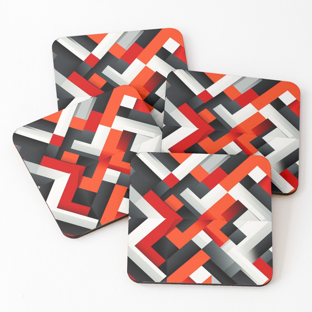 Item preview, Coasters (Set of 4) designed and sold by wannapong.