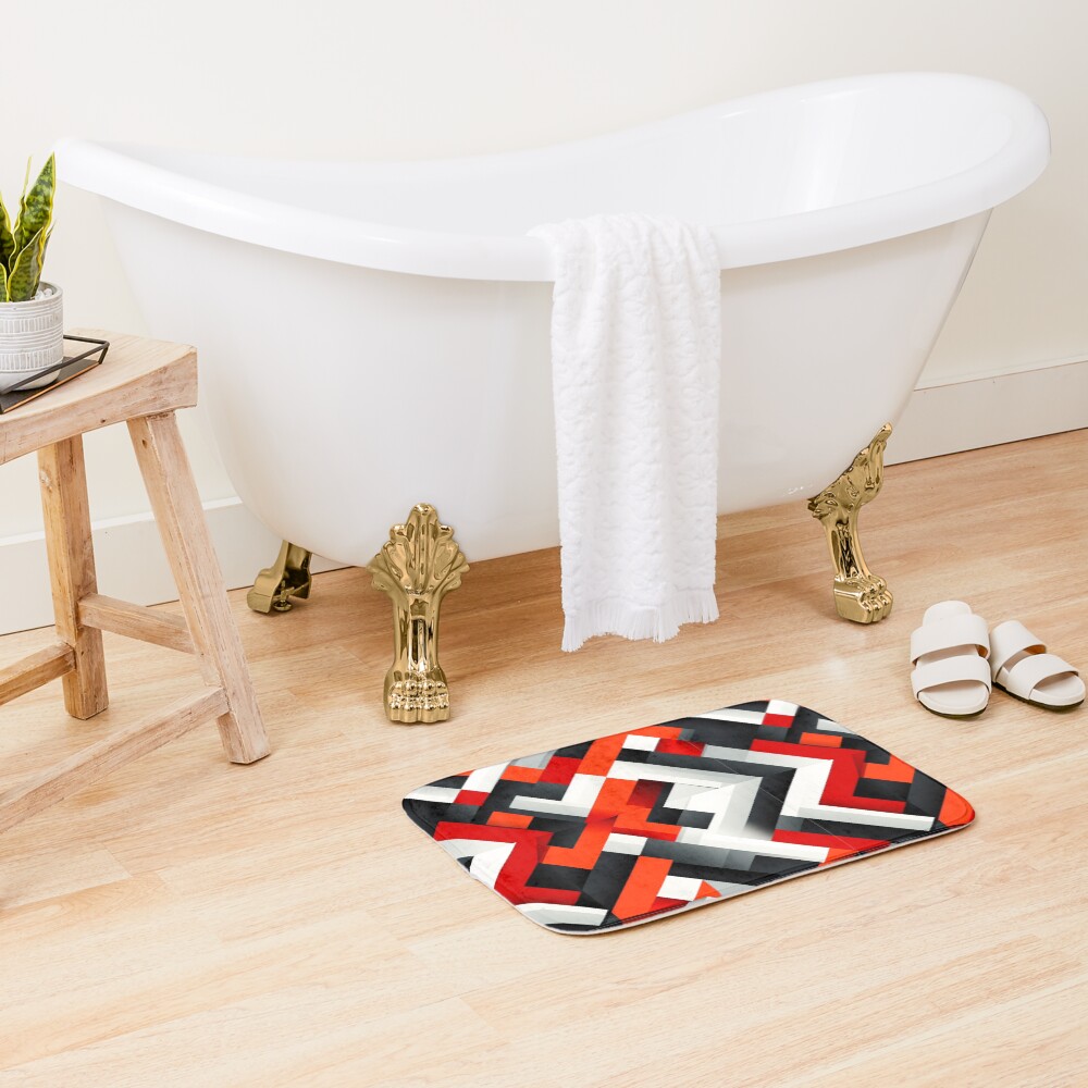 Item preview, Bath Mat designed and sold by wannapong.