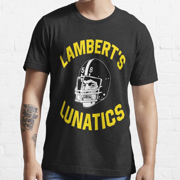 Men's Jack Lambert Pittsburgh Steelers Backer T-Shirt - Black